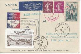 LOIRE ATLANTIQUE  - 1936 -    JOURNEES   AERIENNES  DE  LA  BAULE -  PORNICHET - LE POULIGUEN  - - Other & Unclassified