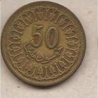 Tunisia - Moneta Circolata Da 50 Millim Km308.1 - 1983 - Tunesien