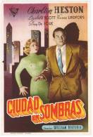 Programa De Cine CIUDAD En SOMBRAS. Cine Kansas 1955 - Film