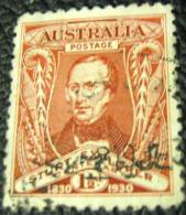 Australia 1930 Centenary Of Sturts Exploration Of The River Murray 1.5d - Used - Oblitérés