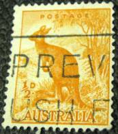 Australia 1937 Kangaroo 0.5d - Used - Gebruikt