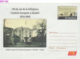 ROMANIA, 2006, European Commission Of The Danube, POSTAL STATIONERY, 110/2006, {-} - European Community