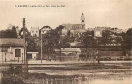 44 SAVENAY VUE PRISE AU SUD ET LA GARE - Savenay