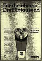 Reklame Werbeanzeige 1968 ,  Philips Elektro-Rasierer Philishave Universal - Für Die Oberen Dreißigtausend - Andere Geräte