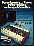 Reklame Werbeanzeige 1968 ,  Philips Stereo-Casetten-Recorder N 2407 - Perfekter Klang - Other Apparatus