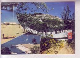83 FAYENCE & Le Lac De SAINT-CASSIEN Femme Au Seins Nus - Fayence