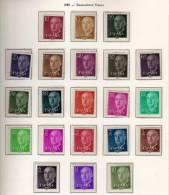 F-10,  España 1955 Nº 1143-1163 * Franco - Unused Stamps