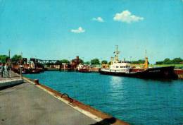 AK Wilhelmshaven, Erste Hafeneinfahrt Mit Deichbrücke, Gel 1969 - Wilhelmshaven