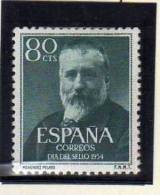 España 1954 Nº 1142* ,Menendez Y Pelayo - Unused Stamps