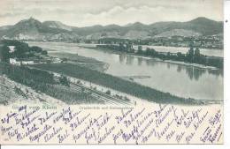 ALLEMAGNE - GRUSS VOM RHEIN - Drachenfels Und Siebengebirge - Drachenfels