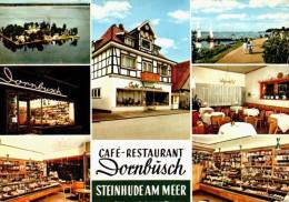 AK Steinhude Am Meer, Café-Restaurant Dornbusch, Gel 1966 - Steinhude