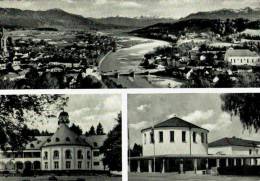 AK Bad Tölz, Kurhaus Und Wandelhalle, Gel 1961 - Bad Tölz