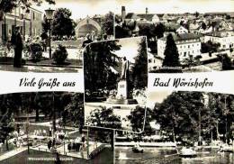 AK Bad Wörishofen: Waldsee, Wassertretplatz, Kurpark, Gel Um 1968 - Bad Woerishofen