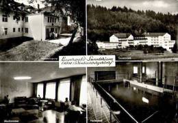 AK Cham-Windischbergerdorf, Bayerwald-Sanatorium, Gel 1963 - Cham