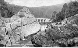 Beatiful Old Post Card   "   SOLDIER LEAP, KILLIECRANKIE   " - Perthshire