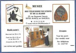 Carte Postale 59. Marcq-en-Baroeul  Musée Des Télécommunications Et De La Radio Trés Beau Plan - Marcq En Baroeul