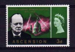 Ascension Island - 1966 - 3d Churchill Commemoration - MH - Ascensione