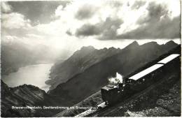 Brienzerrothernbahn, Gewitterstimmung Und Brienzerrothorn - & Train - Brienz