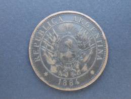 1884 - 2 Centavos - Argentine - Argentinië