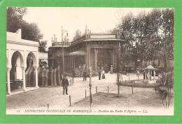 EXPOSITION COLONIALE MARSEILLE PAVILLON DES FORET D'ALGERIE - Exposiciones Coloniales 1906 - 1922