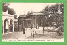 EXPOSITION COLONIALE MARSEILLE PAVILLON DES FORET D'ALGERIE - Kolonialausstellungen 1906 - 1922