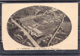 Cpa Gennevilliers, Le Carbone, Vue Des Usines De Gennevilliers, En L'état - Gennevilliers