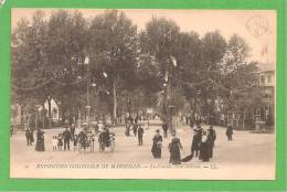 EXPOSITION COLONIALE MARSEILLE  GRANDE ALLEE CENTRALE - Kolonialausstellungen 1906 - 1922