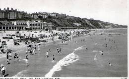 Beatiful Old Post Card    "  BOURNEMOUTH FROM THE PIER LOOKING EAST  " - Bournemouth (bis 1972)