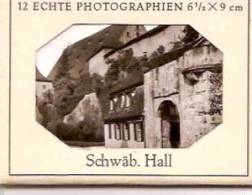 Schwäbish Hall, Album Mit 12 Echten Photographien - Schwaebisch Hall