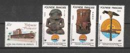 Polynésie Fr:  152/ 155 ** - Unused Stamps