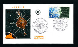 PUESTA ORBITA SATELITE FRANCES   FR 1   Edifil 197   Año 1966   -  MUY NUEVO  - - FDC