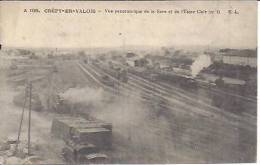 A. 109. CREPY EN VALOIS. VUE PANORAMIQUE DE LA GARE ET DE L´ USINE CLAIR. E.L. - Crepy En Valois