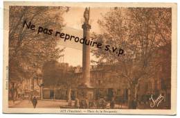 - APT - Place De La Bouquerie, ( Vaucluse ), écrite,  Animation, Belle, 1929, Très Bon état, Scans. - Apt