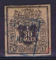 German States: Hannover: Mi Nr  3  Cancelled, - Hanovre