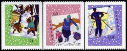 CANADA 2006 - Noël 2006, Scènes De Noël - 3 Val Neufs // Mnh - Unused Stamps