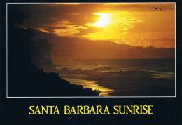 SANTA BARBARA SUNRISE - Golden Solitude Begins Another Day At Butterfly Beach East Of Central Santa Barbara- TBE 2 Scans - Santa Barbara