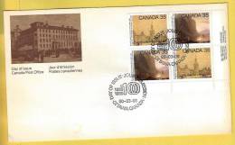 1980 - CANADA - FDC- ROYAL CANADIAN ACADEMY OF ARTS 1880-1980  - 6.3.80 - 1971-1980