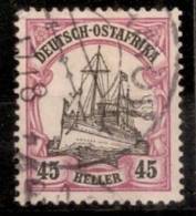 D.O.A.DEUTSCH OSTAFRIKA.1905.MICHEL N°28a.OBLITERE.X110 - África Oriental Alemana