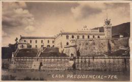 OLD RPPC  CASA PRESIDENCIAL  TEGUCIGALPA HONDURAS - Honduras