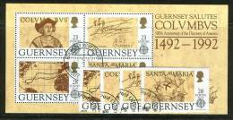 GUERNSEY 1992  EUROPA CEPT USED  /zx/ - 1992