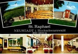 AK Neustadt/Schwarzwald, Altersheim St. Raphael, Gel 1968 - Hochschwarzwald