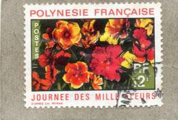 POLYNESIE Française : Fleurs : Journée Des Mille Fleurs (Hibiscus) - - Oblitérés