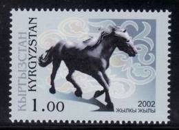 KYRGYZSTAN 2002 YEAR OF HORSE MNH  /ZX/ - Kyrgyzstan