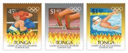 TONGA // 2012 - Jeux Olympiques, London 2012 - 3v Neufs // Mnh - Tonga (1970-...)