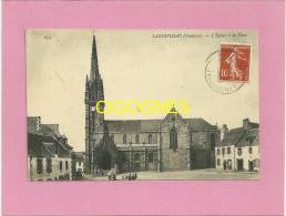 Landivisiau : L'église Et La Place - Landivisiau