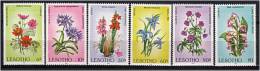 LESOTHO 1985 - Fleurs - Flowers - Blumen - Serie Neuve Sans Charniere (Yvert 651/56) - Lesotho (1966-...)