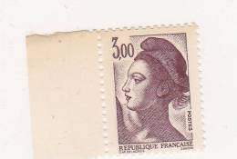 FRANCE N°2243 3F BRUN VIOLET TYPE LIBERTE CALOTTE NEUF SANS CHARNIERE - Neufs