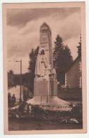 CPSM CHALUS, LE MONUMENT AUX MORTS, Petite Animation, Format CPA, HAUTE VIENNE 87 - Chalus