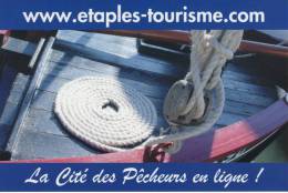 C.P. ETAPLES - Publicité - Www.etaples-tourisme.com - La Cité Des Pêcheurs En Lignes !    (2703) - Etaples