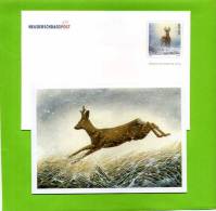 ENTIER POSTAL  LUXEMBOURG  NOËL 2008  BROCARD - Wild